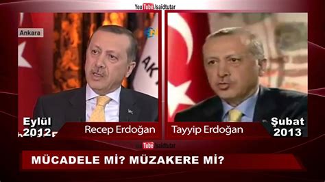 Bir başbakan iki erdoğan videosu